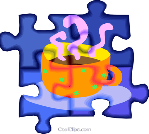 Cup Of Coffee Royalty Free Vector Clip Art Illustration - Cup Of Coffee Royalty Free Vector Clip Art Illustration (480x431)