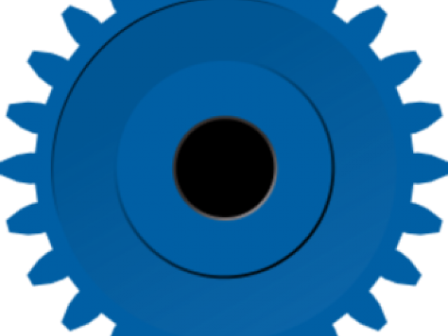 Steampunk Gear Clipart 3d Png - Engranaje 20 Dientes Dibujo (640x480)