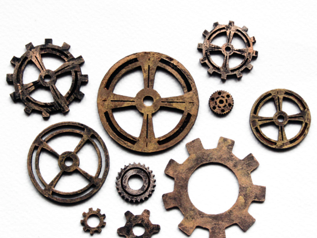 Steampunk Gear Clipart Cog - Steampunk Cogs (640x480)