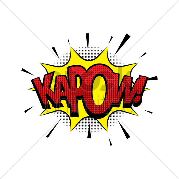 Free Download Kapow Pop Art Png Clipart Pop Art Clip - Comics (600x600)