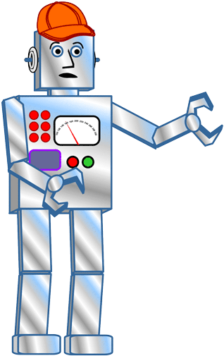Missionary Work Clip Art Clipart - Robot Clip Art Free (462x600)