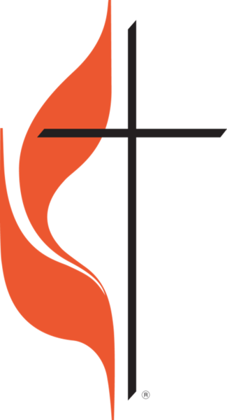 Mission Clipart Church Officer - United Methodist Church Logo (325x600)