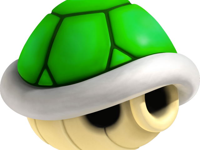 Shell Clipart Koopa - Mario Turtle Shell Png (640x480)