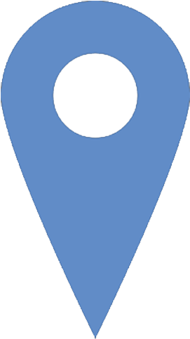 Areas Covered In Cheshire - Map Pin Blue Png (300x600)