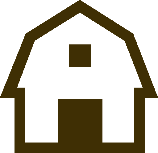 Banner Royalty Free Library Roof Hay Free On - Silhouette Barn Clipart (512x496)