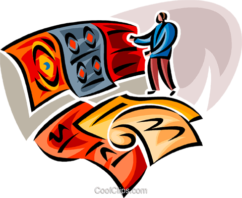 Man Shopping For Carpet Royalty Free Vector Clip Art - Illustration (480x392)