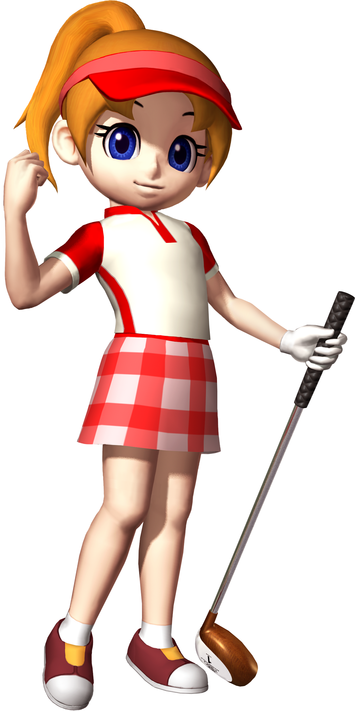 Yoshi Clipart Mario Golf Toadstool Tour - Mario Power Tennis Ace (1240x2483)