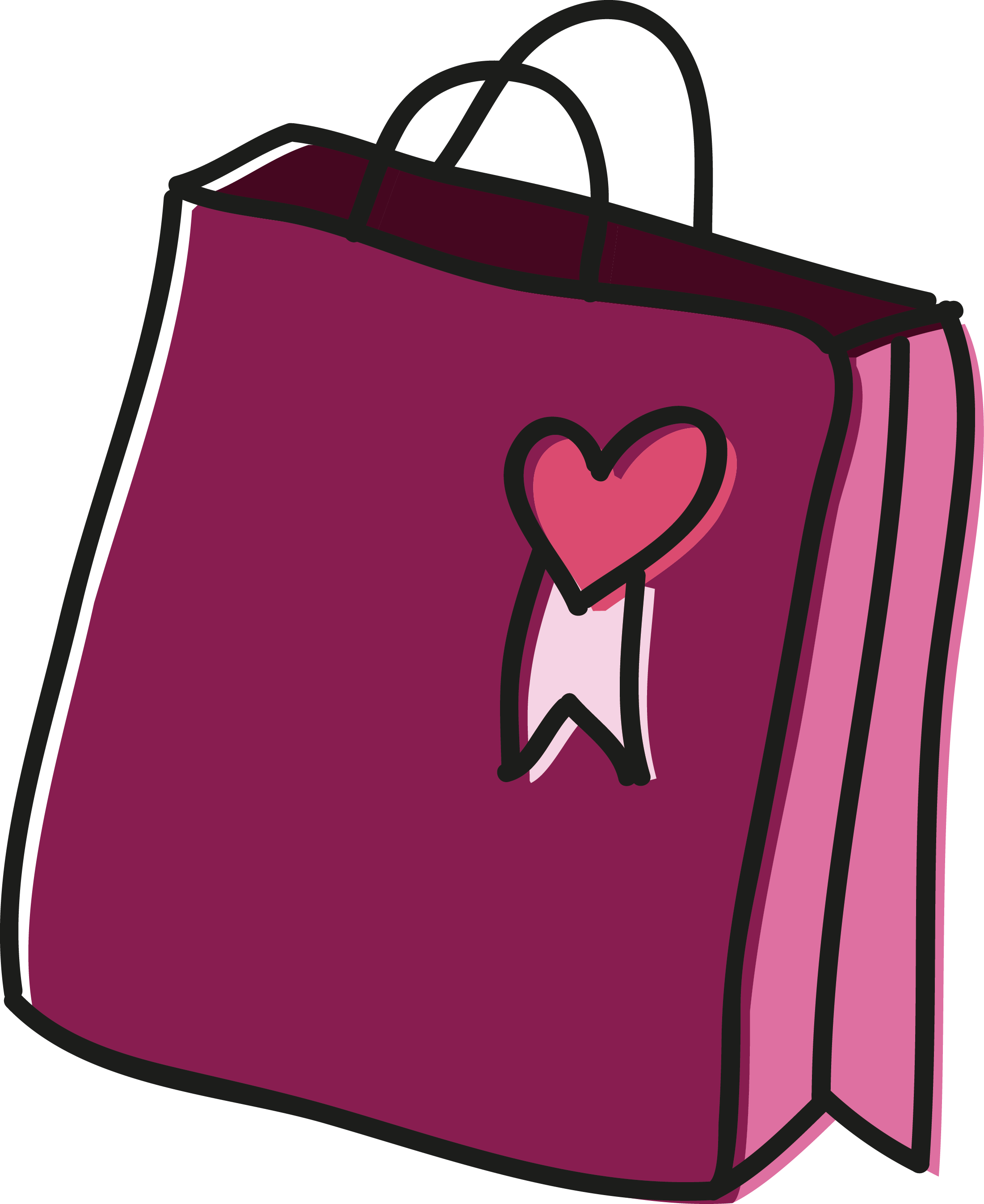 Image Transparent Download Handbag Shopping Designer - Bag (2202x2697)
