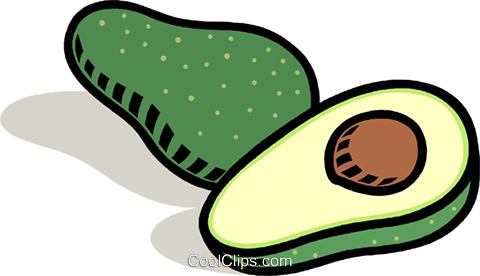 Avocado - Avocado And Banana Month Ornament (oval) (480x276)