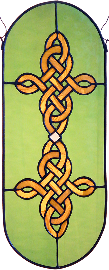 Photo Of Celtic Knot Panel Artwork - Motif (370x919)