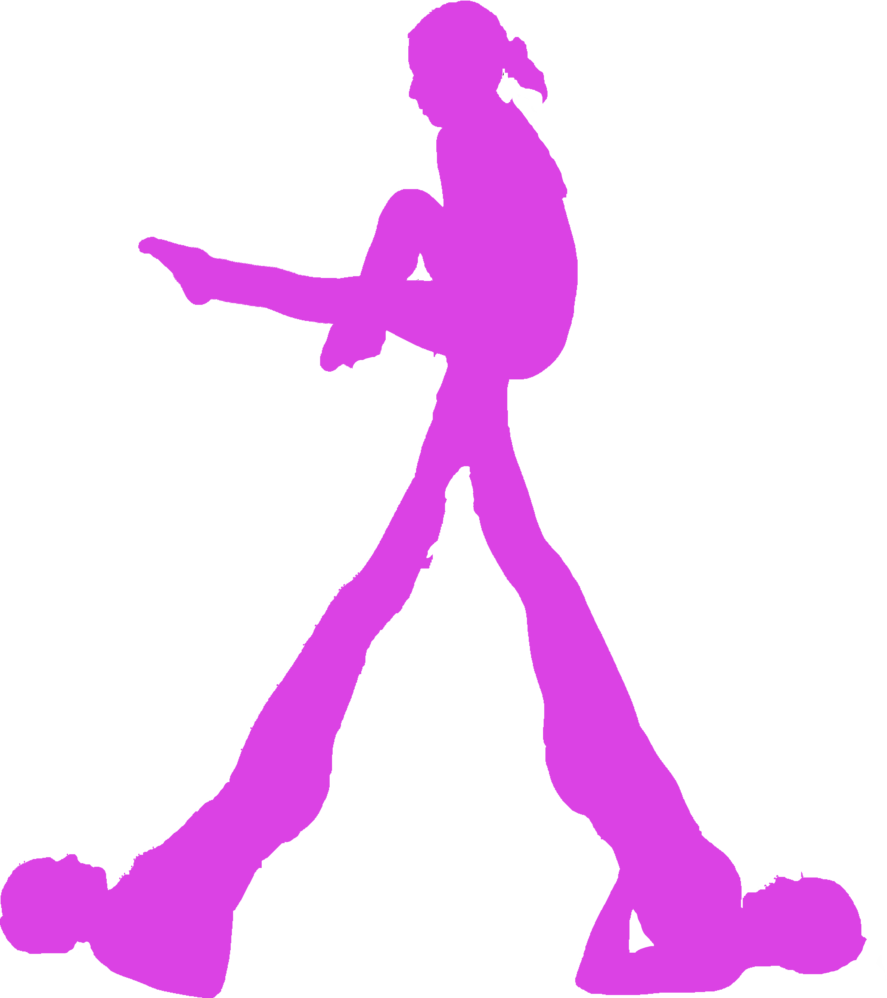 Acro Silhouette At Getdrawings Com Free For - Illustration (2976x3346)