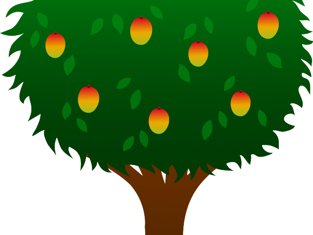 Roots Clipart Family Tree - Ten Apples On A Tree (640x480)