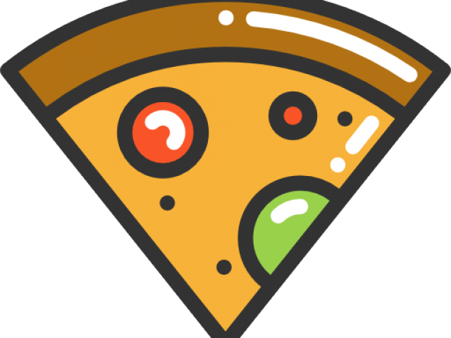 Pizza Clipart Quarter - Pizza Quarters Clipart (640x480)