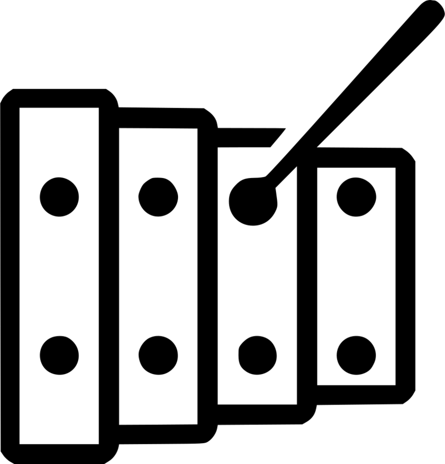 Download Xylophone Icon Clipart Xylophone Computer - Xylophone Icon (900x938)