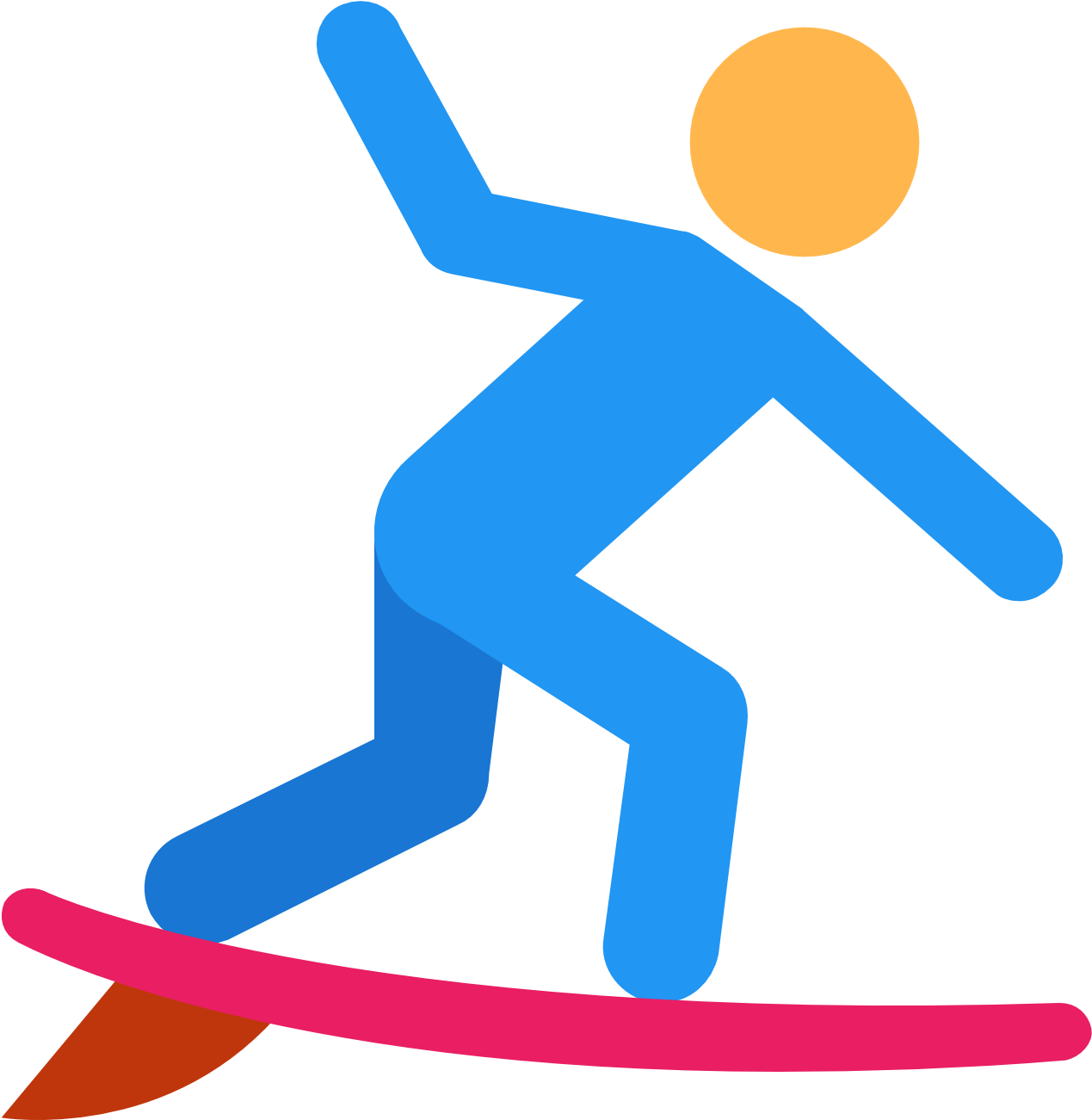 7 Png - Surfing Icon (1600x1600)