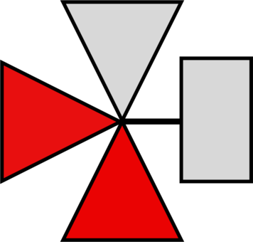 Triangle Point - Free Clipart - Diagram (356x340)