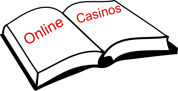 Casino Directories - Open Book Clip Art (600x309)