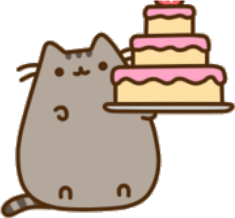 Baking Clipart Pusheen - Pusheen Gif No Background (640x480)