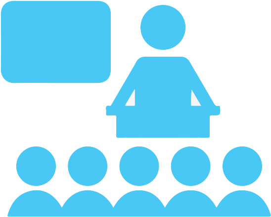 Debate Clipart Resource Speaker - Guest Speaker Icon Blue (600x600)