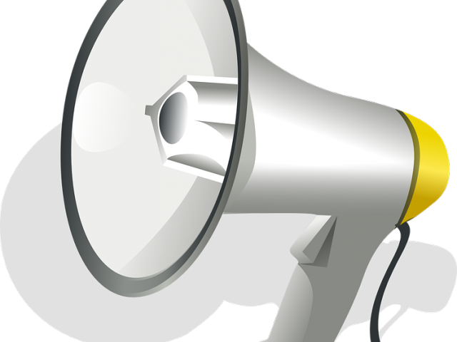 Speakers Clipart Speaker Phone - Clipart Loud Speaker (640x480)