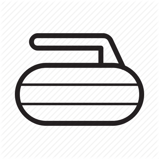 Clipart Resolution 512*512 - White Curling Stone Png (512x512)