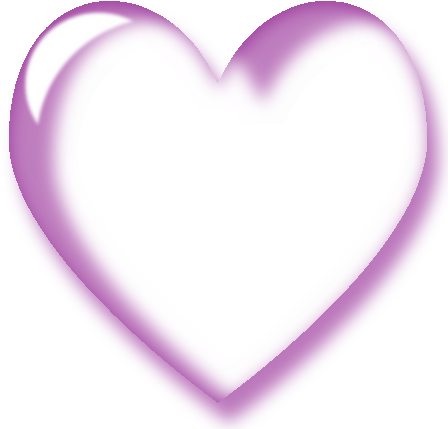 Clipart Heart - Corazones De Cristal Blancos (454x477)