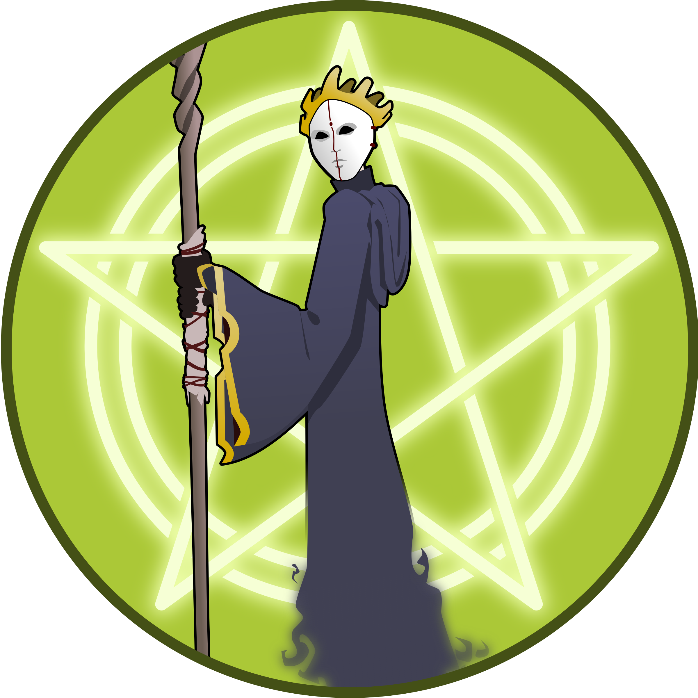 Emblem Big Image Png - Warlock Clipart (2400x2400)