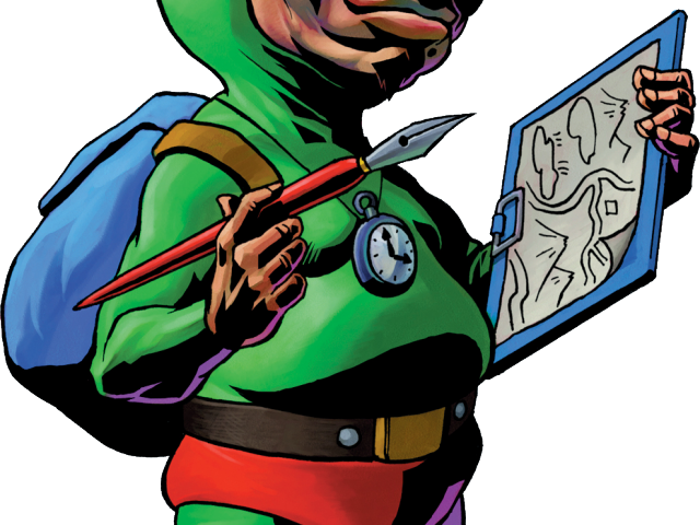 Hourglass Clipart Wizard Oz - Majora's Mask Tingle (640x480)