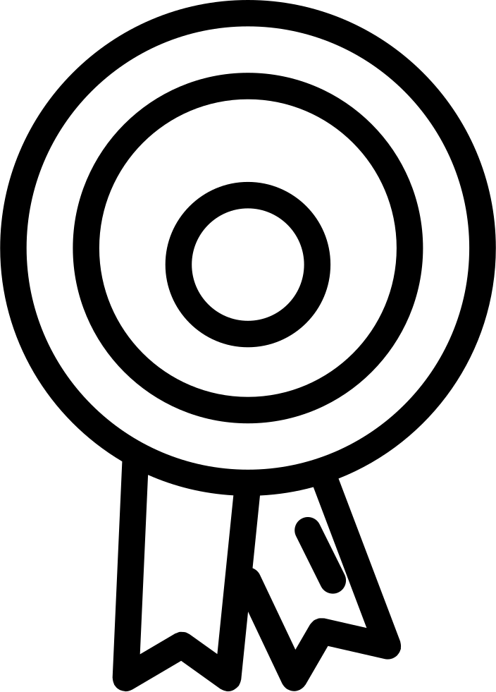 Medal With Ribbon Tails Detail Comments - Ribbon (704x981)