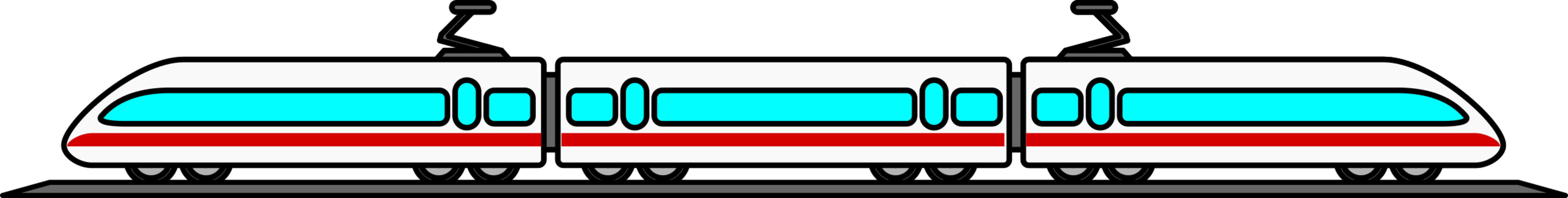 Train Intercity Express Intercity Express Inter City - Clipart Intercity (5941x750)
