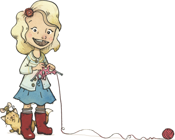 Annie Is The Main Character Of A New Children's Book - Annie And The Swiss Cheese Scarf (600x480)