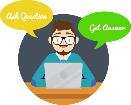 Get Answers To Your Queries Now - Design (457x366)