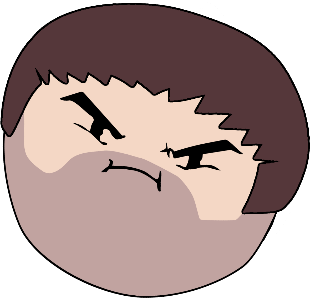 New Barry Head With Old Barry Hair - Barry Game Grumps Head (1202x1201)