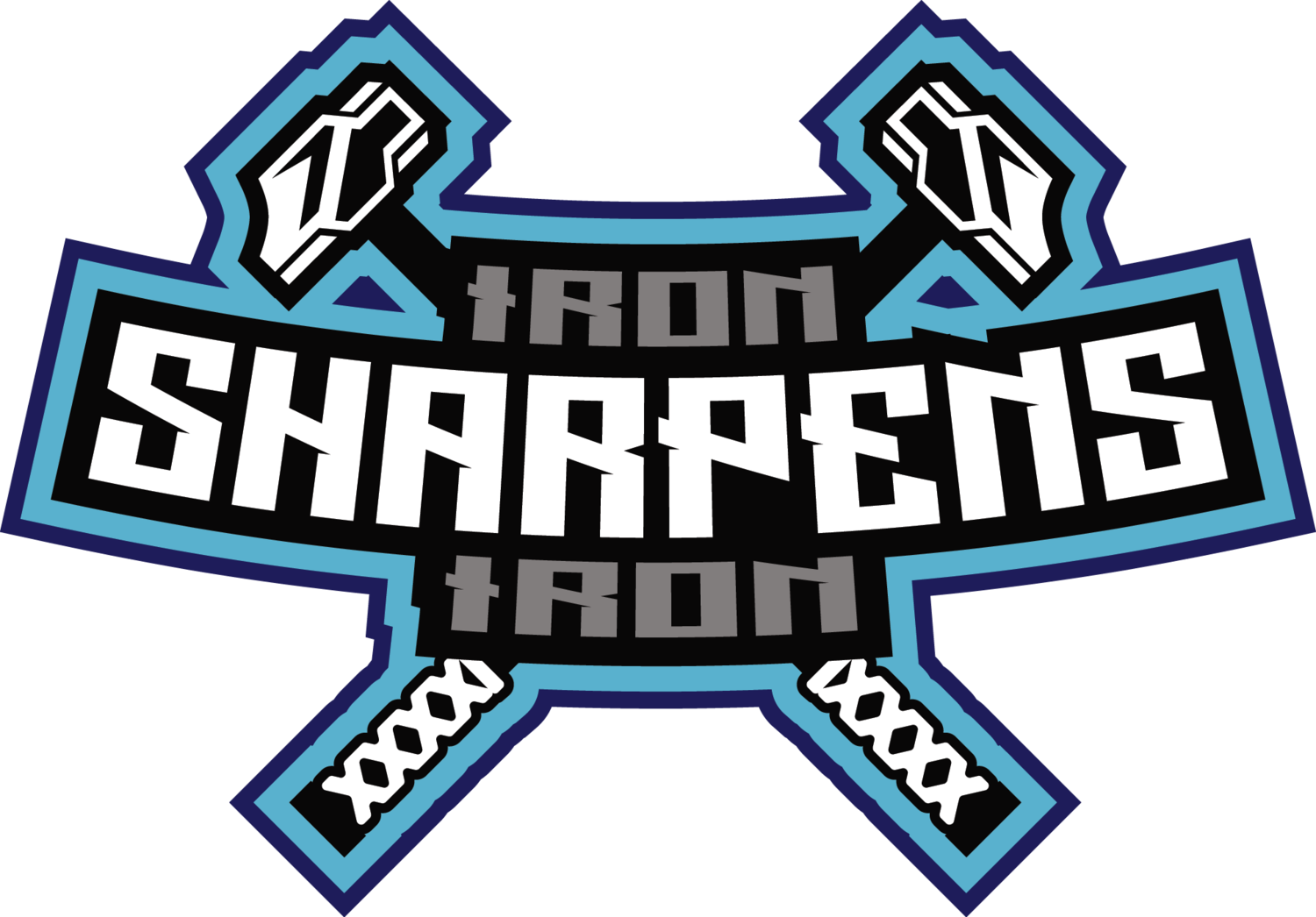 Iron Sharpens Iron Clipart - Iron Sharpens Iron Logo (1500x1046)