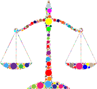 Measuring Scales Justice Measurement Computer Icons - Clip Art (369x340)