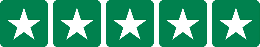 Rated 5/5 On Trustpilot - Trust Pilot Stars Png (1024x188)