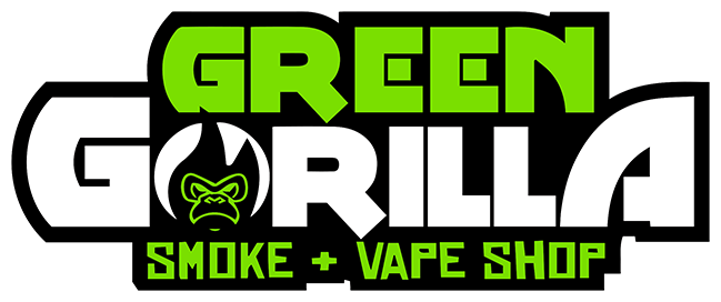 Green Gorilla Smoke And Vape - Gorilla Smoke (649x272)