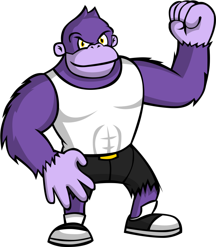 Athletic By Ekarasz On Deviantart - Gorilla Muscle Clipart (806x910)