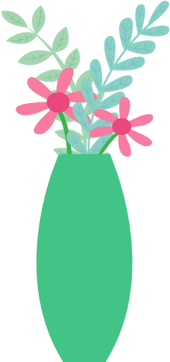 Vase Free Icon - Flower Vase Vector Png (512x512)