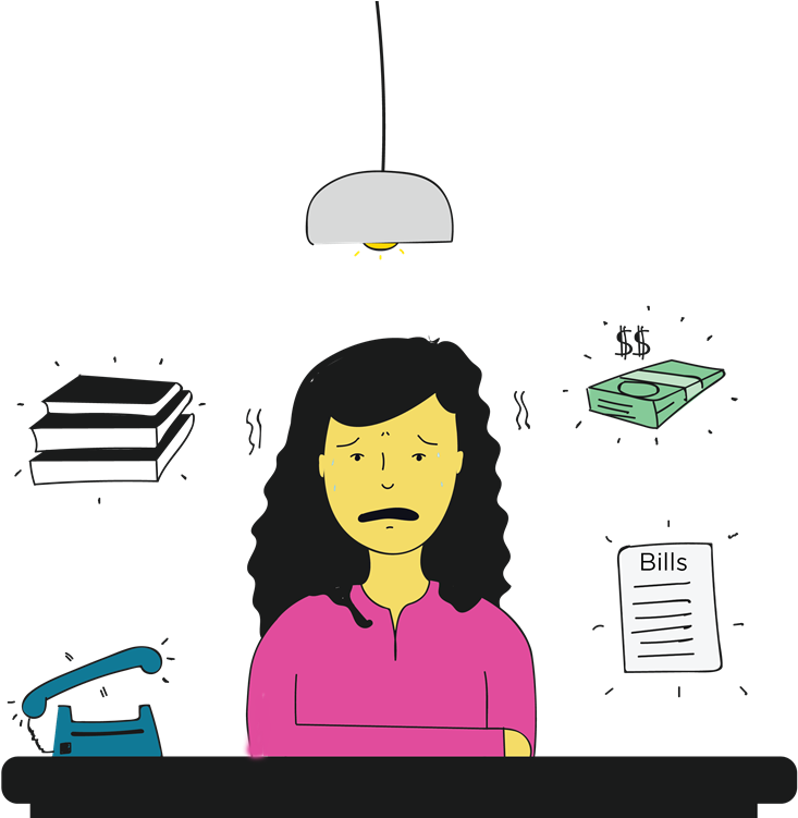 Occupational Stress Clipart Psychological Stress Stress - Psychological Stress (750x750)