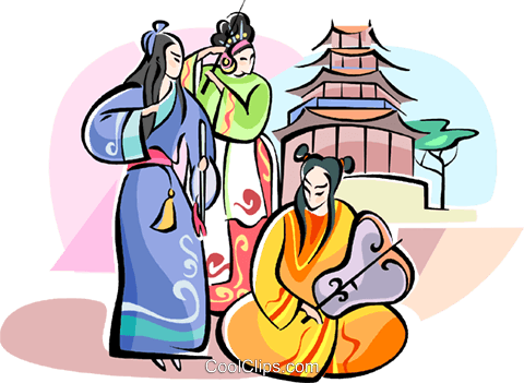 Graphic Transparent Download Chinese Culture At Getdrawings - Chinese Musicians Clipart (480x351)