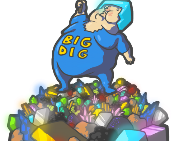 Staff Clipart Friendly Staff - Big Dig Minecraft (640x480)