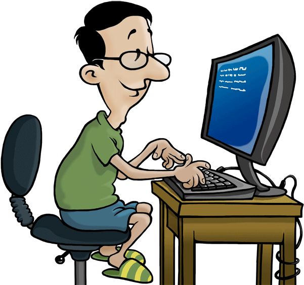 Staff Clipart Office Work - Cartoon (600x576)
