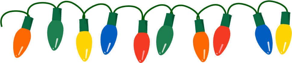 Lighting Clipart String Of Christmas Lights Clipart - String Christmas Light Clip Art (972x222)
