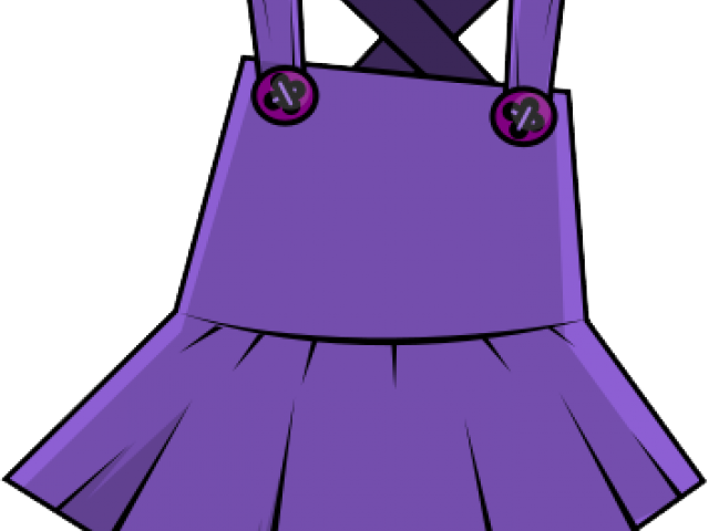 Red Dress Clipart Old Fashioned Dress - Purple Dress Clipart (640x480)