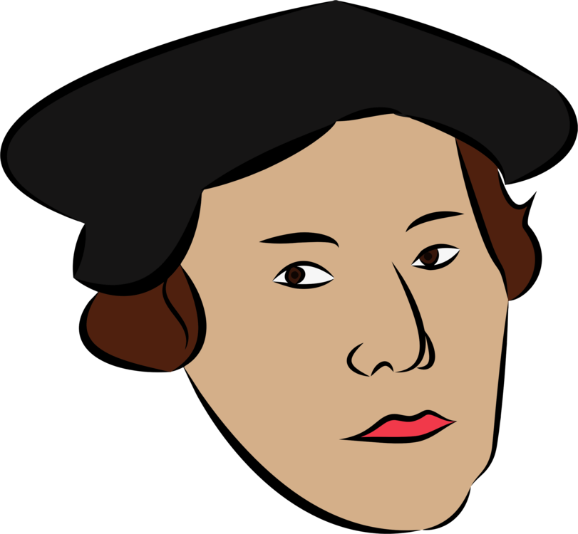 Martin Luther Reformation Public Domain Religion Video - Martin Luther (811x750)
