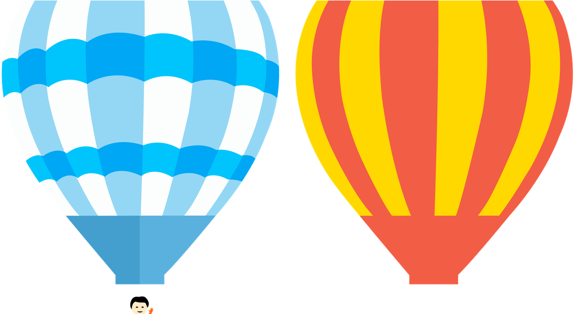Picture Black And White Free Stock Photo Of Adventure - Hot Air Balloon Clip Art Blue (1200x627)