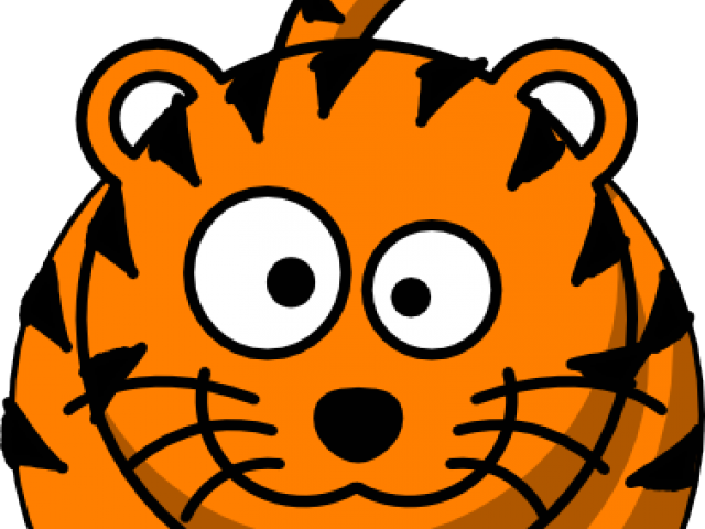 Leopard Clipart Amur Leopard - Clip Art Tiger Face (640x480)