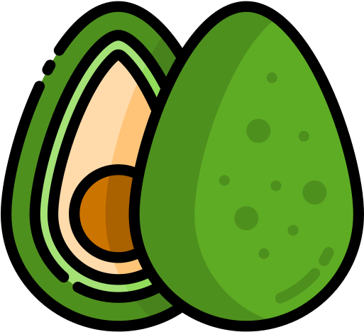 Download Png File - Avocado (512x512)