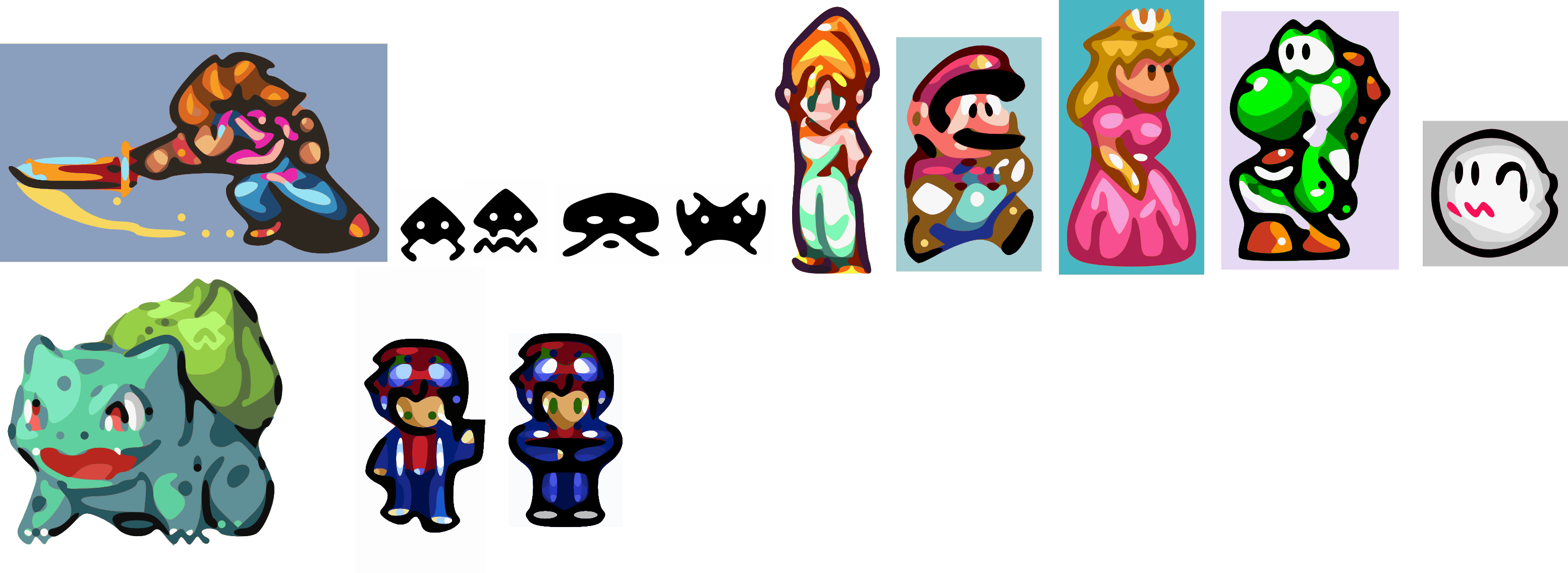 Successfully Converted Sprites To - Graphics (3108x1135)